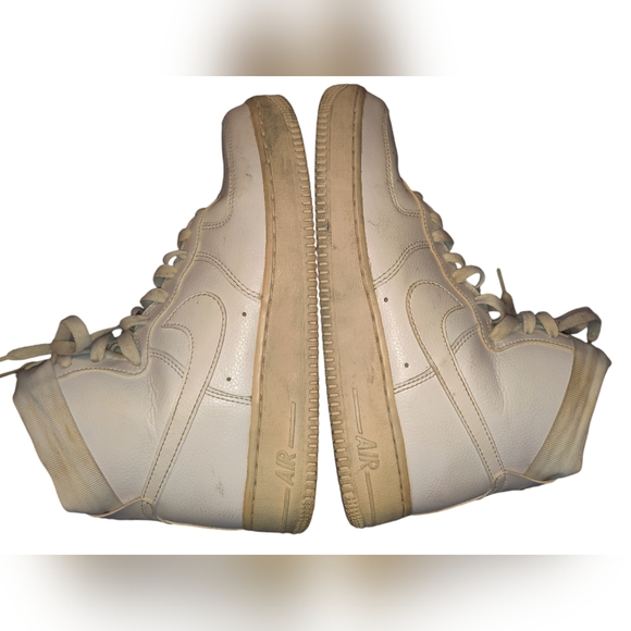 Nike Air Force One mid top basketball shoes men's size 8 - Picture 9 of 10